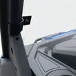 Load image into Gallery viewer, QuadBoss 16-22 Can-Am Defender HD10 Windbreak Folding Windshield - Back View