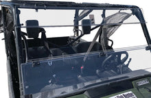Load image into Gallery viewer, QuadBoss 16-22 Honda SXS1000 Pioneer 1000 Windbreak Folding Windshield - Back View
