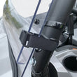 Load image into Gallery viewer, QuadBoss 16-22 Kawasaki KAF820 Mule Pro-DX Windbreak Folding Windshield - Side View