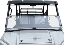 Load image into Gallery viewer, QuadBoss 16-22 Kawasaki KAF820 Mule Pro-DX Windbreak Folding Windshield - Installation View
