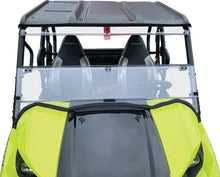 Load image into Gallery viewer, QuadBoss 16-22 Kawasaki KRF800 Teryx Windbreak Folding Windshield - Back View