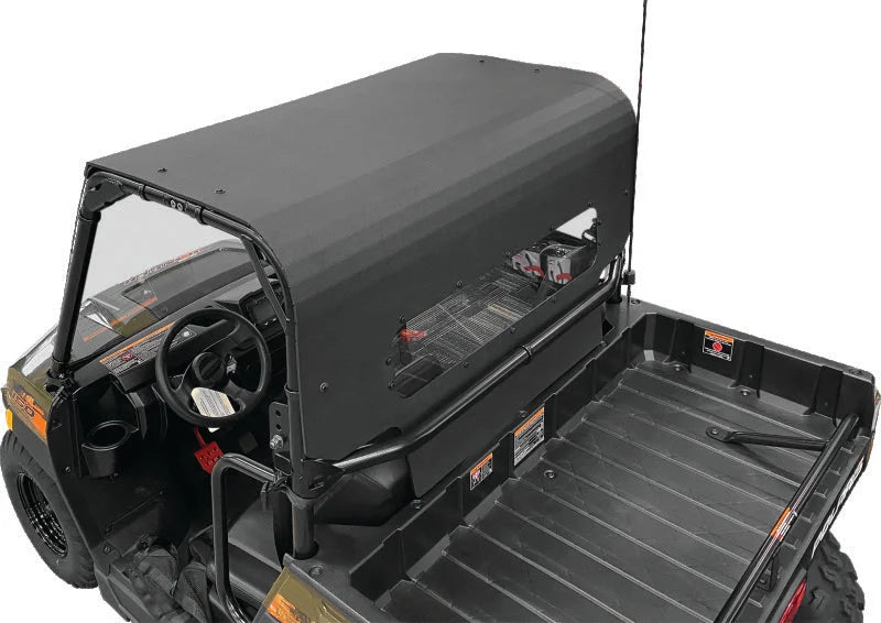 QuadBoss 18-22 Polaris Ranger 150 EFI Roof Windshield & Rear Panel Kit - Additional View 5