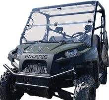 Load image into Gallery viewer, QuadBoss 2013 Polaris Ranger Crew 800 Windbreak Folding Windshield - Main Product View