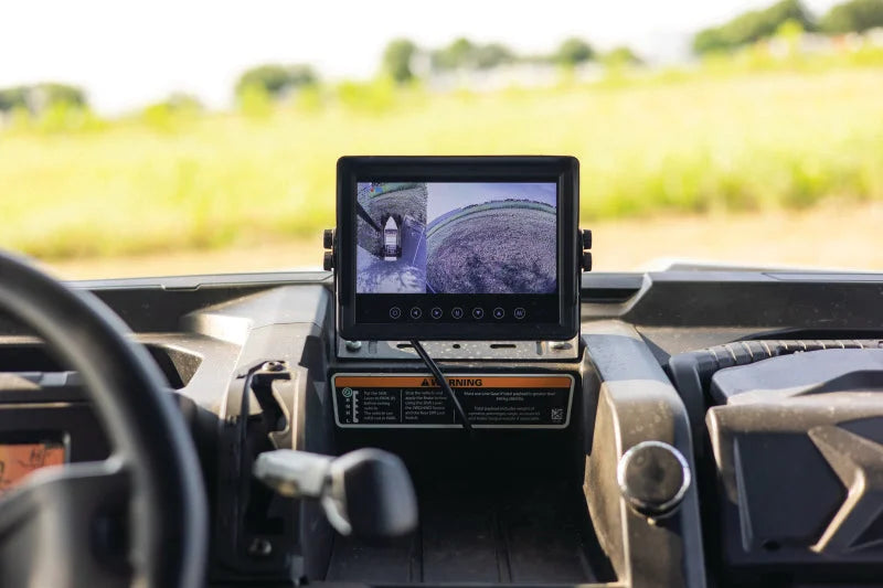 QuadBoss 360 System Monitor - Back View