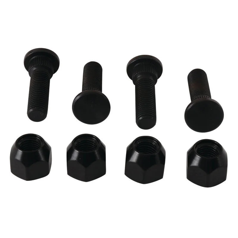 QuadBoss 99-04 Yamaha YFM250 Bear Tracker Front Wheel Stud & Nut Kit