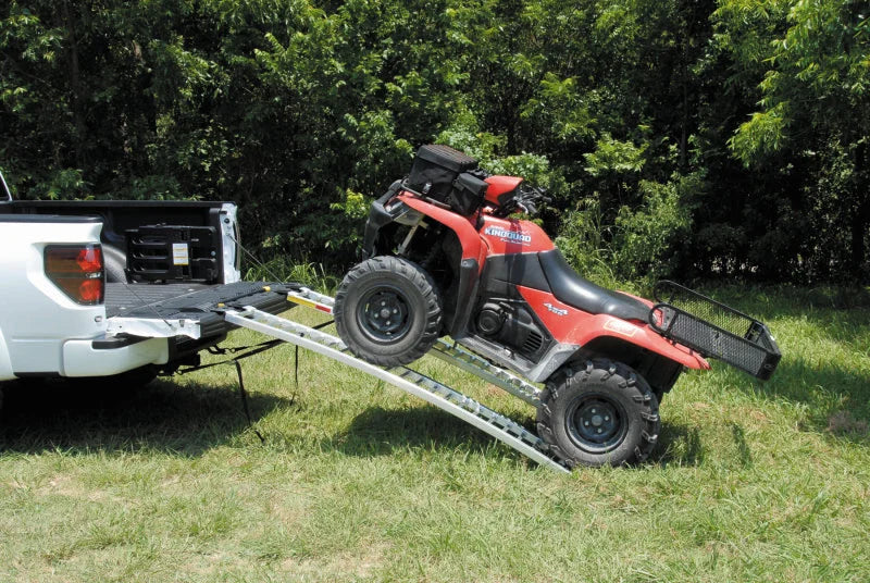 QuadBoss Arched Pair Ramp 12x89 - Side View