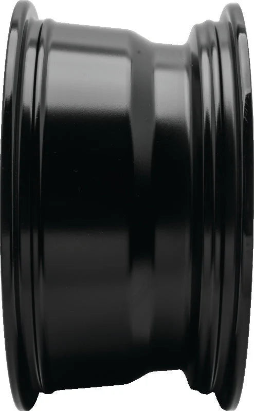 QuadBoss Barbwire 14X7 - 5+2 - 4/110 - Black Machined - Detail View