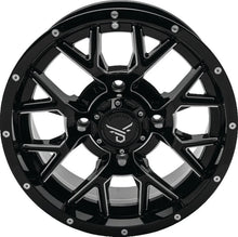 Load image into Gallery viewer, QuadBoss Barbwire 14X7 - 5+2 - 4/110 - Milled - Main Product View