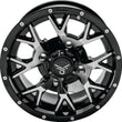 Load image into Gallery viewer, QuadBoss Barbwire 14X7 - 5+2 - 4/137 - Black Machined - Main Product View