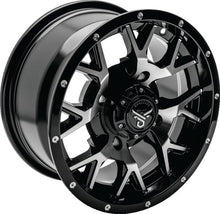 Load image into Gallery viewer, QuadBoss Barbwire 14X7 - 5+2 - 4/137 - Black Machined - Detail View