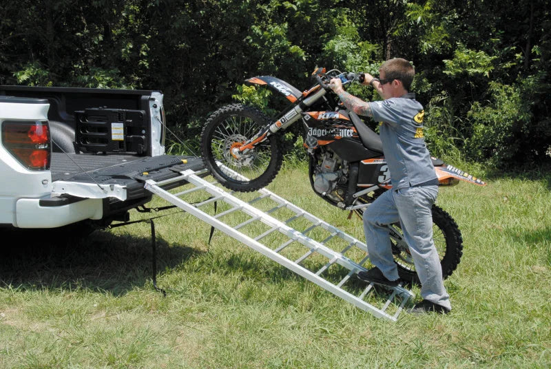 QuadBoss Bifold Ramp 41x81 - Side View