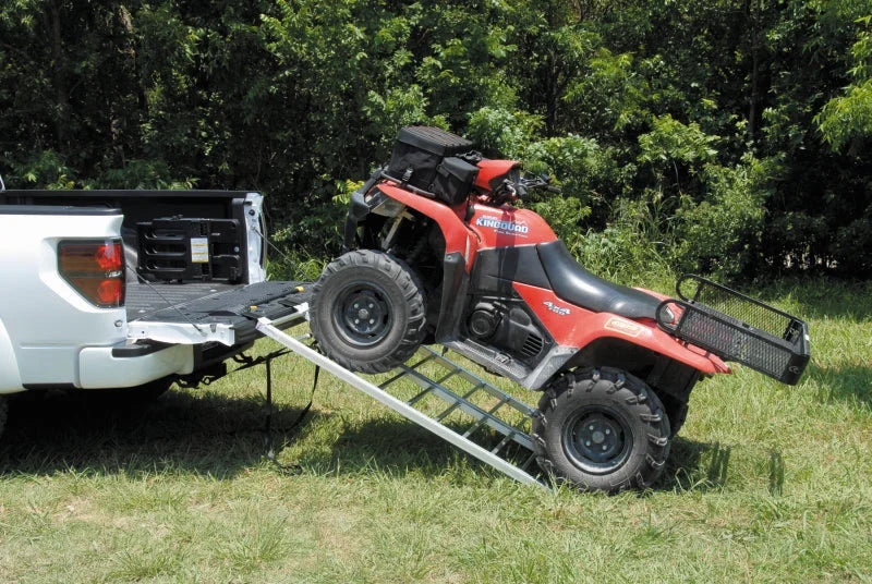 QuadBoss Bifold Ramp 44x71 - Side View