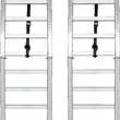 Load image into Gallery viewer, QuadBoss Folding Arch UTV Ramp 18X88 Pair - Main Product View