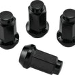 Load image into Gallery viewer, QuadBoss Lug Nuts 3/8in 24 - 14mm-Od - Black - Box of 4