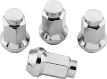 Load image into Gallery viewer, QuadBoss Lug Nuts 3/8in-24 - 14mm-Od - Chrome  - Box of 4