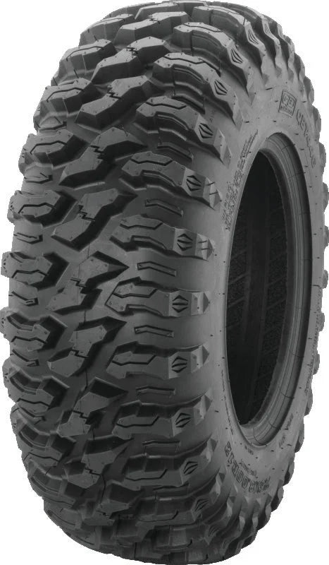 QuadBoss QBT446 Radial Utility Tire - 25x8R12 8Ply - Side View