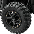 Load image into Gallery viewer, QuadBoss QBT446 Radial Utility Tire - 27x9R14 8Ply - Side View