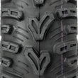 Load image into Gallery viewer, QuadBoss QBT448 Utility Tire - 24x9-11 6Ply - Side View