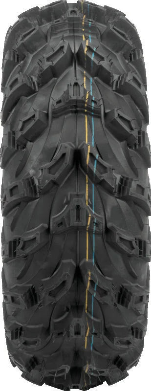 QuadBoss QBT672 Radial Mud Tire - 26x9R12 8Ply - Side View