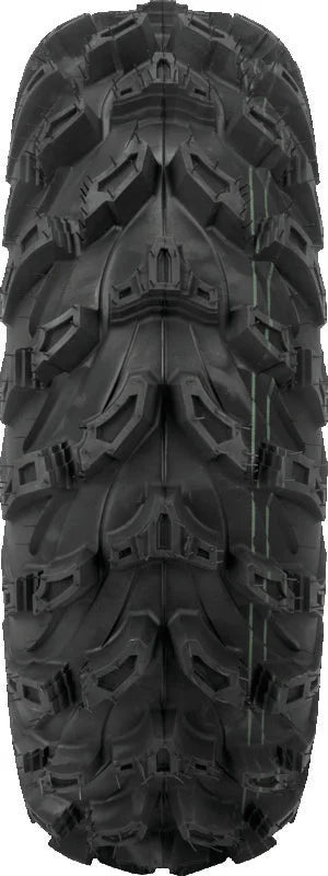QuadBoss QBT672 Radial Mud Tire - 27x9R12 8Ply - Side View