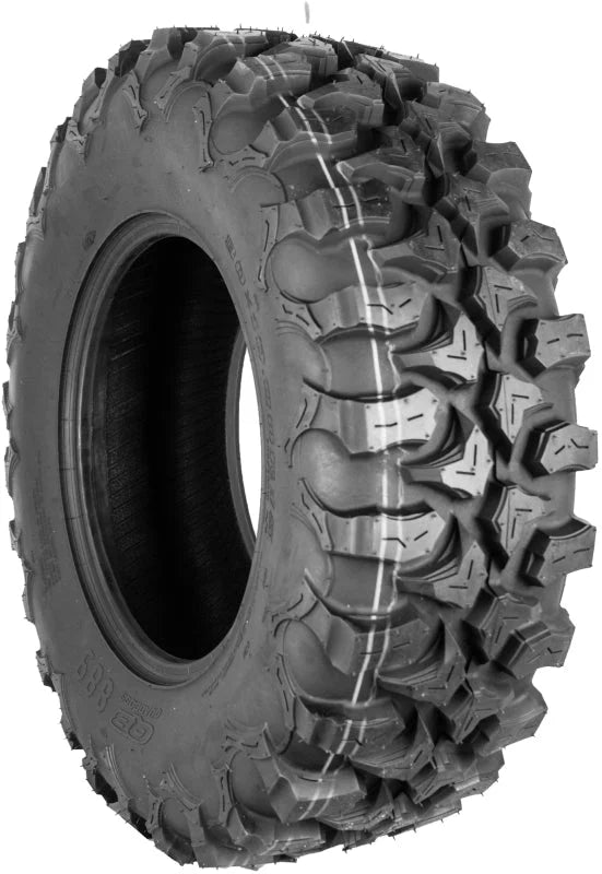QuadBoss QBT889 Loose Terrain Tire - 30x10R15 8Ply - Side View