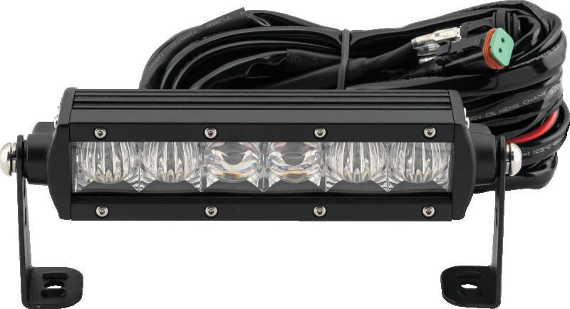QuadBoss Single Row Led 6.5in - Side View