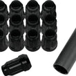 Load image into Gallery viewer, QuadBoss Spline Lug Nuts 12x1.25 - Black