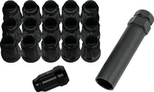 Load image into Gallery viewer, QuadBoss Spline Lug Nuts 12x1.25 - Black