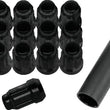 Load image into Gallery viewer, QuadBoss Spline Lug Nuts 12x1.25 - Black