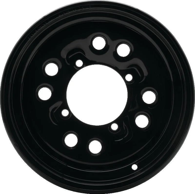 QuadBoss Steely Wheel 14X7 - 4+3 - 4/156 - Detail View