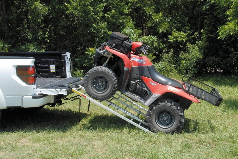 QuadBoss Trifold Ramp 50x72 - Side View