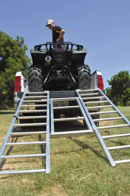 QuadBoss Trifold Ramp 50x72 - Detail View