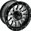 Load image into Gallery viewer, QuadBoss Wagon 14X7 4+3 4/156 Black Machined - Detail View