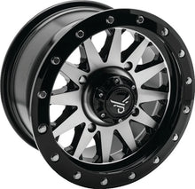 Load image into Gallery viewer, QuadBoss Wagon 14X7 4+3 4/156 Black Machined - Detail View