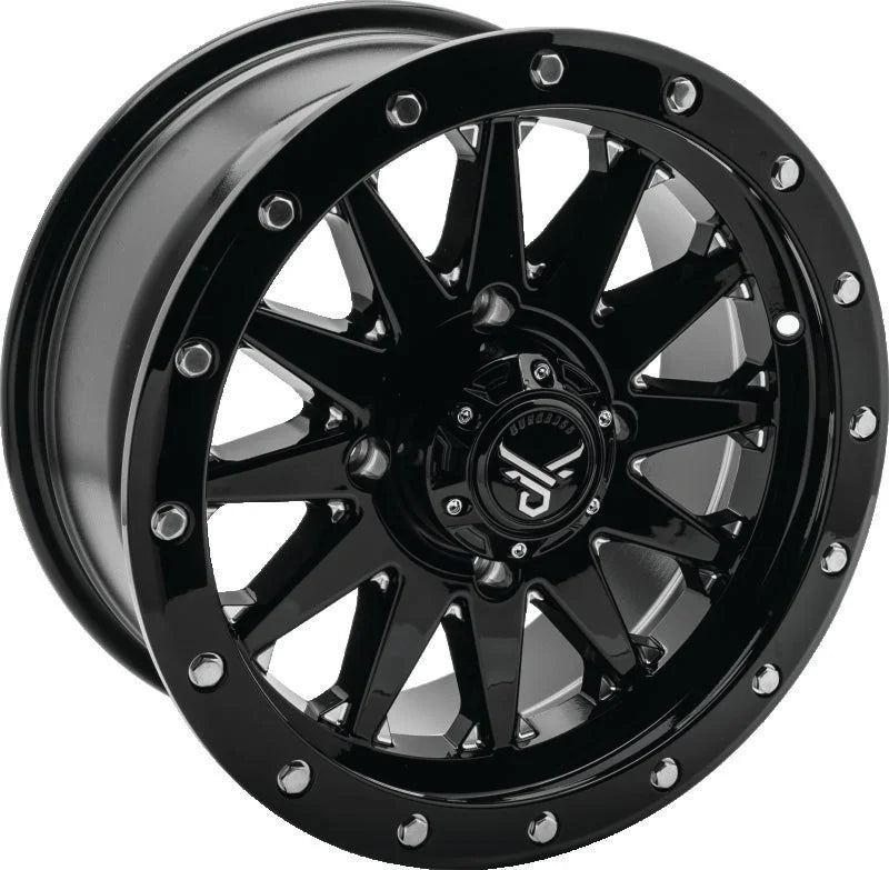 QuadBoss Wagon 15X7 - 5+2 - 4/137 - Milled - Detail View