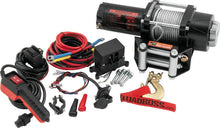 Load image into Gallery viewer, QuadBoss Winch 3500Lb W/Cable - Side View