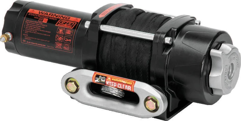 QuadBoss Winch 3500Lb W/Synthetic Rope - Main Product View