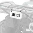 Load image into Gallery viewer, Quadboss ATV License Plate Kit - Black