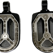 Load image into Gallery viewer, Qualifier Foot Pegs - Black - HD DragSpecialties P17-0/6602BWMD - Main Product View