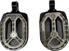 Load image into Gallery viewer, Qualifier Foot Pegs - Black - HD DragSpecialties P17-0/6602BWMD - Main Product View
