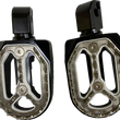 Load image into Gallery viewer, Qualifier Foot Pegs - Black - HD DragSpecialties P17-0/6602BWMD - Side View