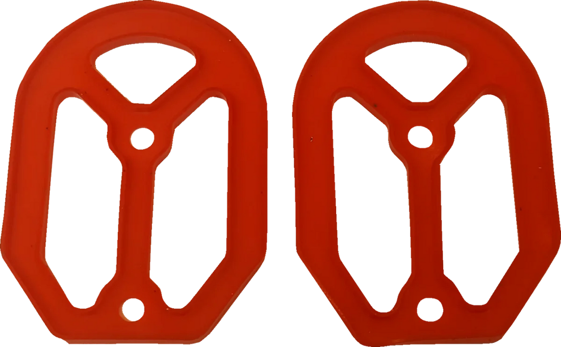 Qualifier Insert - Rubber - White DragSpecialties P17-6602-W - Side View
