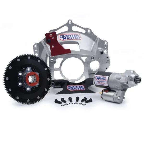 Quarter Master Bellhousing Kit LM Chevy Top Pump MT Aluminum 120509134TM
