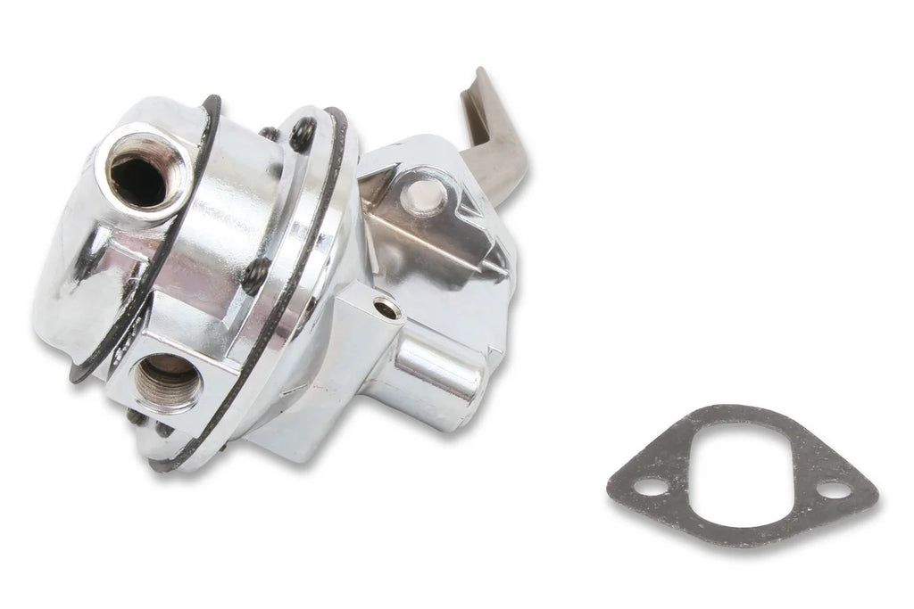 Quick Fuel Technology 110 GPH Mechanical Fuel Pump fits 1962-1987 Ford / Lincoln / Mercury 289 / 302 / 351W - Back View