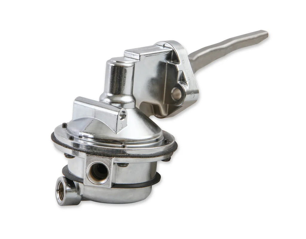 Quick Fuel Technology 110 GPH Mechanical Fuel Pump fits 1968-1987 Ford / Lincoln / Mercury 429 / 460 - Side View
