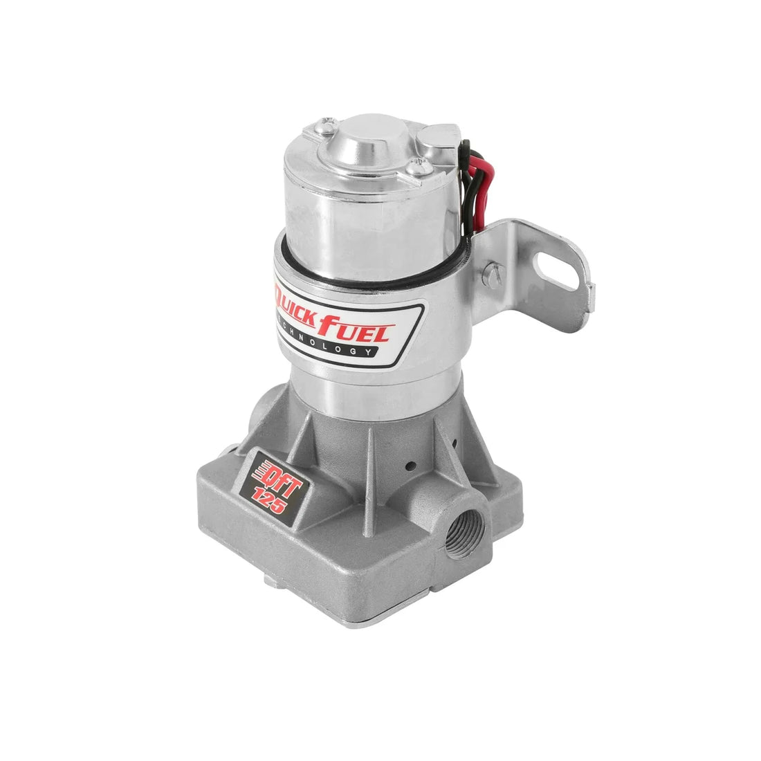 Quick Fuel Technology 125 GPH Electric Fuel Pump + Regulator - Side View