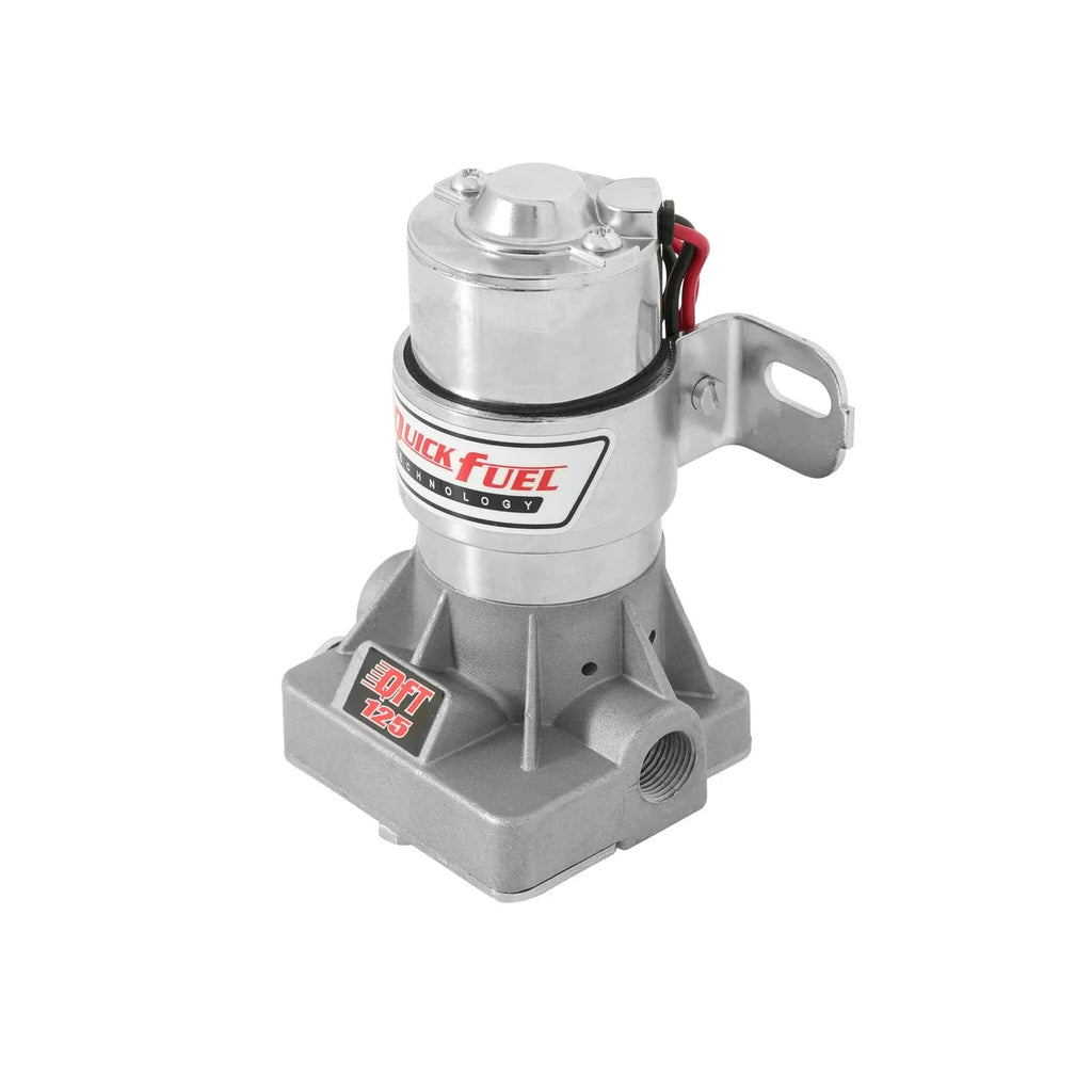 Quick Fuel Technology 125 GPH Electric Fuel Pump + Regulator - Side View