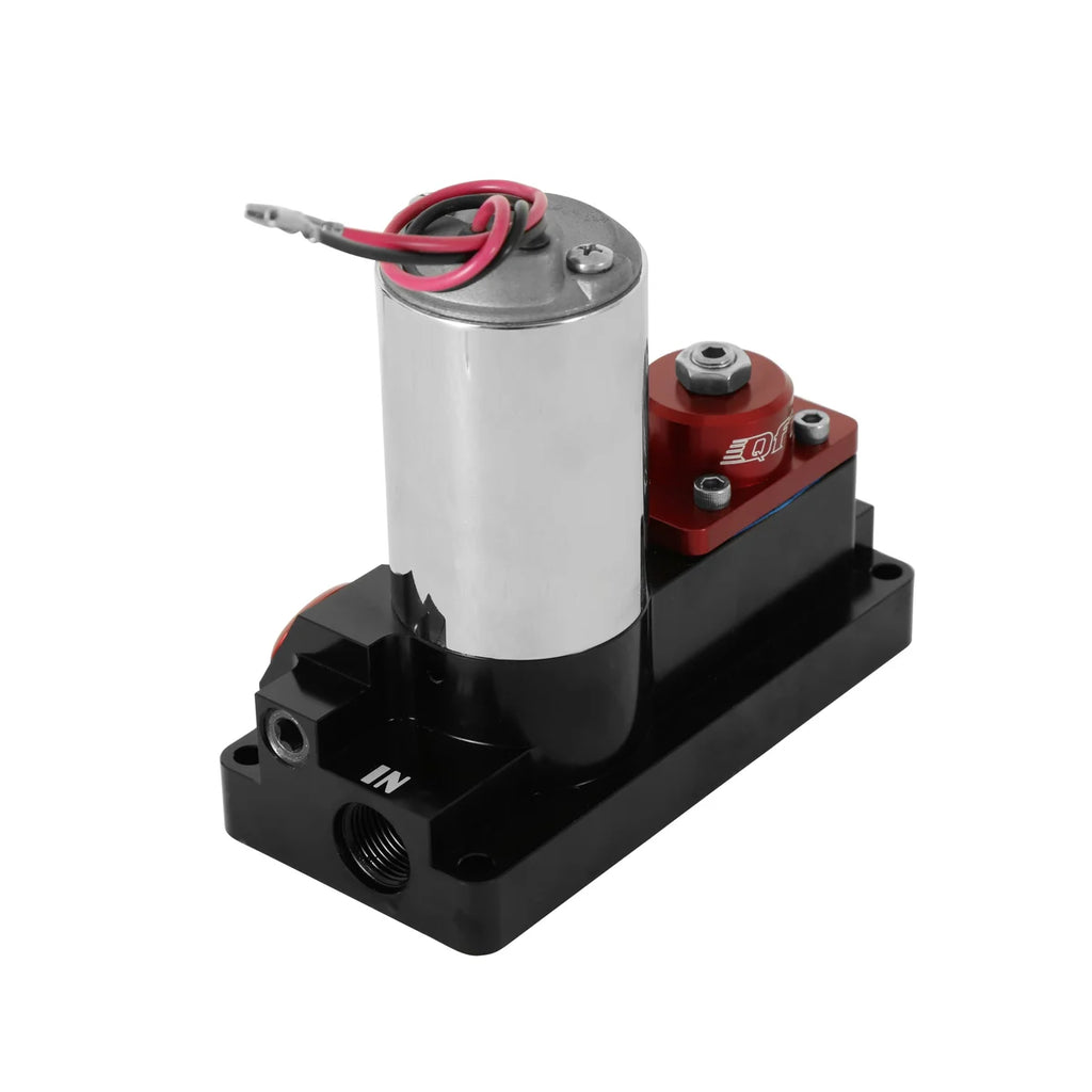 Quick Fuel Technology 175 GPH Bypass Billet Electric Fuel Pump - Installation View