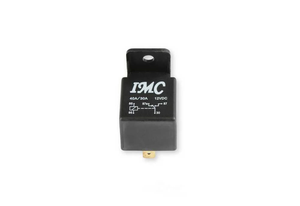 Quick Fuel Technology 30 Amp Relay Wiring Kit 30-199QFT - Back View