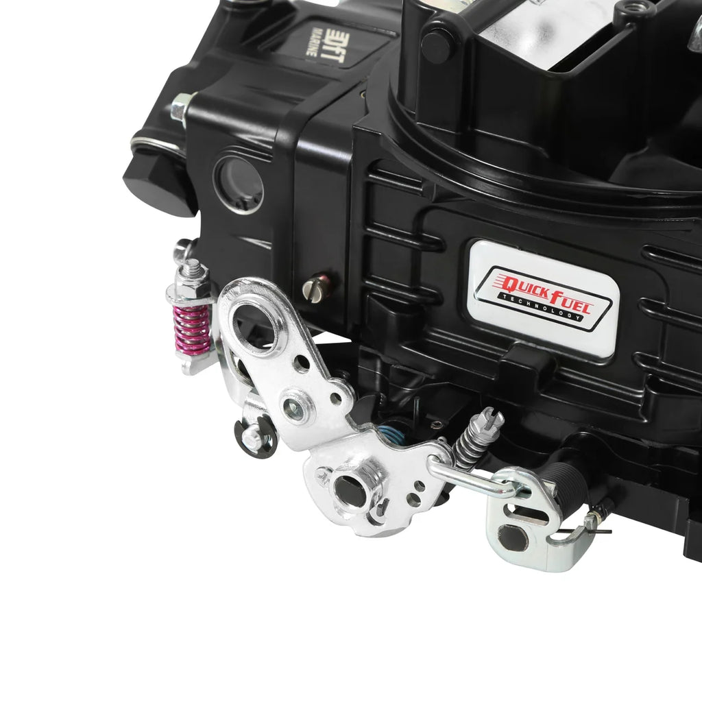 Quick Fuel Technology 650 CFM - 4150 - Mechanical Secondaries - Black - Gasoline - Installation View